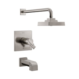 [DEL-T17T467-SS] Delta T17T467 Ara TempAssure 17T Series H2Okinetic Tub And Shower Trim Stainless