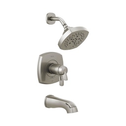[DEL-T17T476-SS] Delta T17T476 Stryke 17 Thermostatic Tub and Shower Only Stainless