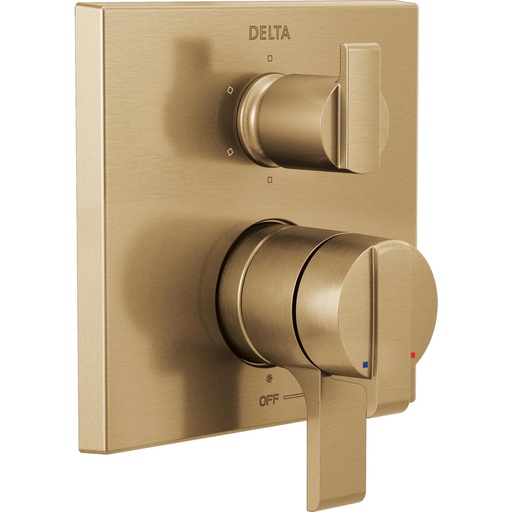 [DEL-T27967-CZ] Delta T27967-CZ Monitor 17 Series With 6 Setting Diverter Trim Champagne Bronze