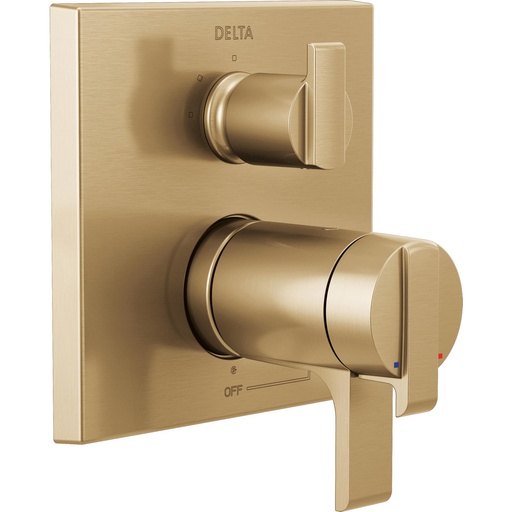 [DEL-T27T867-CZ] Delta T27T867-CZ Monitor 17T Series Valve Trim with 3-Setting Diverter Champagne Bronze