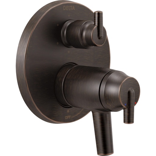 [DEL-T27T959-RB] Delta T27T959 Contemporary Two Handle TempAssure 17T Series Valve Trim Venetian Bronze