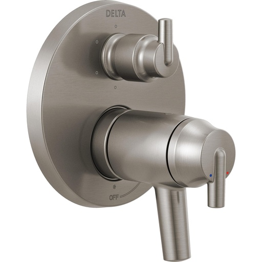 [DEL-T27T959-SS] Delta T27T959 Contemporary Two Handle TempAssure 17T Series Valve Trim Brilliance Stainless
