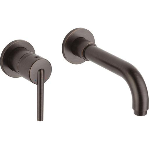 [DEL-T3559LF-RBWL] Delta T3559LF Trinsic Single Handle Wall Mount Bathroom Faucet Trim Venetian Bronze