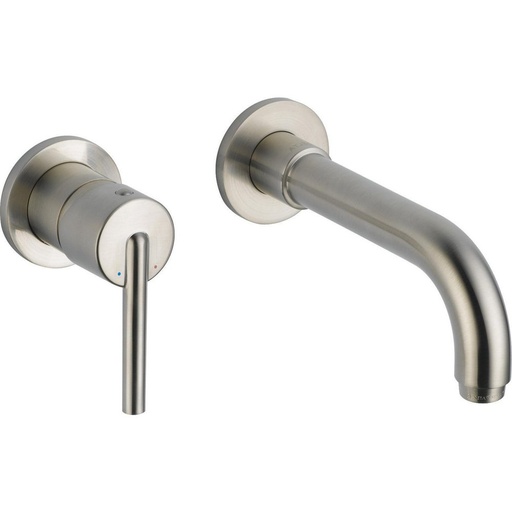 [DEL-T3559LF-SSWL] Delta T3559LF Trinsic Single Handle Wall Mount Bathroom Faucet Trim Stainless