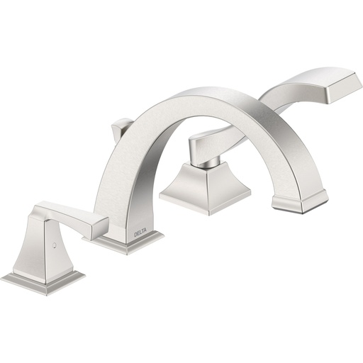 [DEL-T3751-SS] Delta T3751-SS Dryden 3 Hole Roman Tub With Handshower Stainless