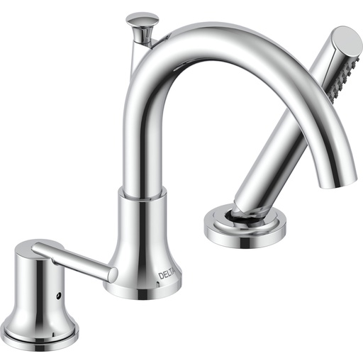 [DEL-T3759] Delta T3759 Trinsic 3 Hole Roman Tub With Handshower Chrome