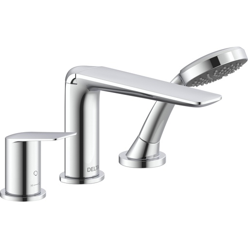 [DEL-T3771] Delta T3771 Portage Roman Tub Trim With Hand Shower Chrome