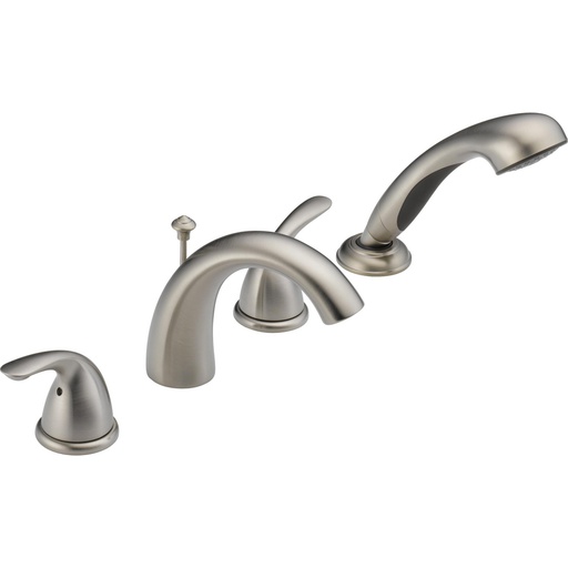 [DEL-T4705-SS] Delta T4705-SS Classic Roman Tub With Handshower Trim Stainless