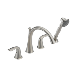 [DEL-T4738-SS] Delta T4738 Lahara Roman Tub With Handshower Trim Brilliance Stainless