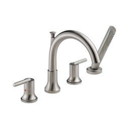 [DEL-T4759-SS] Delta T4759 Trinsic Roman Tub with Hand Shower Trim Stainless