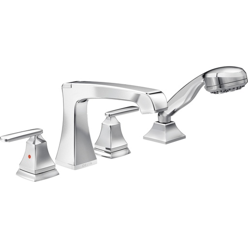 [DEL-T4764] Delta T4764 Ashlyn Roman Tub with Hand Shower Trim Chrome