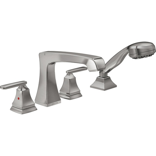 [DEL-T4764-SS] Delta T4764-SS Ashlyn Roman Tub with Hand Shower Trim Stainless