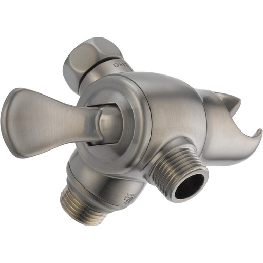 [DEL-U4920-SS-PK] Delta U4920-SS-PK Universal 3-Way Shower Arm Diverter with Hand Shower Mount Stainless