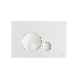 [OLI-879456] Oli 879456 Globe Push Plate White