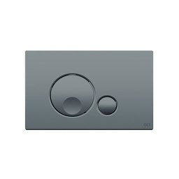 [OLI-879458] Oli 879458 Globe Push Plate Soft Touch Grey