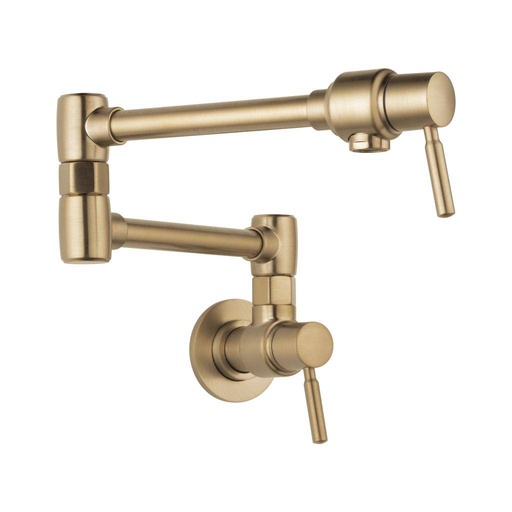 [BRI-62820LF-GL] Brizo 62820LF-GL Euro Wall Mount Pot Filler Luxe Gold
