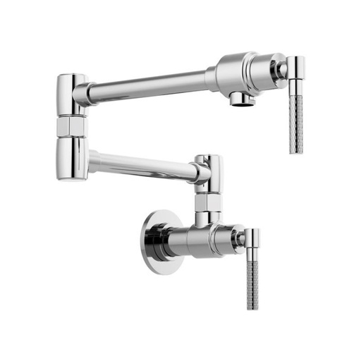 [BRI-62843LF-PC] Brizo 62843LF-PC Litze Wall Mounted Pot Filler Chrome