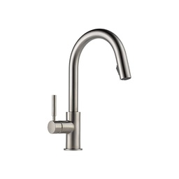 [BRI-63020LF-SS] Brizo 63020LF SOLNA Single Handle Pull Down Kitchen Faucet Stainless