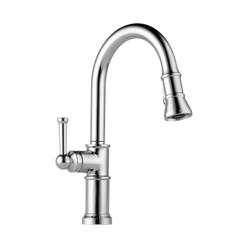 [BRI-63025LF-PC] Brizo 63025LF-PC Artesso Single Handle Pull-Down Kitchen Faucet Polished Chrome