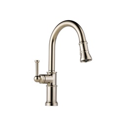 [BRI-63025LF-PN] Brizo 63025LF ARTESSO Single Handle Pull Down Kitchen Faucet