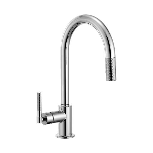 [BRI-63043LF-PC] Brizo 63043LF-PC Litze Arc Spout Pull Down Knurled Handle Chrome