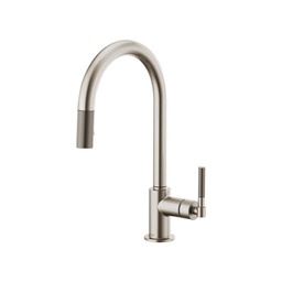 [BRI-63043LF-SS] Brizo 63043LF-SS Litze Arc Spout Pull Down Knurled Handle Stainless