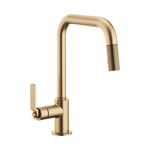 [BRI-63054LF-GL] Brizo 63054LF-GL Litze Pull Down Square Spout Faucet Luxe Gold