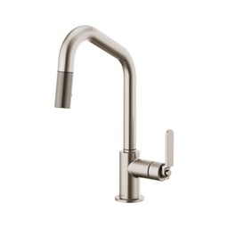 [BRI-63064LF-SS] Brizo 63064LF Litze Pull Down Angled Spout Kitchen Faucet Stainless