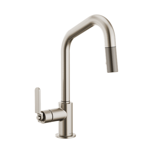 [BRI-63064LF-SS] Brizo 63064LF-SS Litze Pull Down Angled Spout Kitchen Faucet Stainless