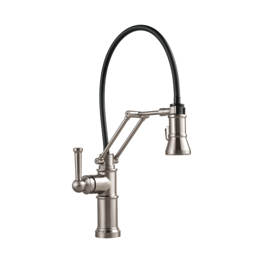 [BRI-63225LF-SS] Brizo 63225LF-SS ARTESSO Single Handle Articulating Kitchen Faucet Brilliance Stainless