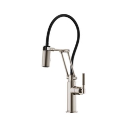 [BRI-63243LF-SS] Brizo 63243LF Litze Articulating Knurled Handle Faucet Stainless