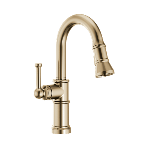[BRI-63925LF-GL] Brizo 63925LF-GL Artesso Pull Down Prep Faucet Luxe Gold