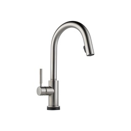 [BRI-64020LF-SS] Brizo 64020LF SOLNA Single Handle Pull Down Smart Touch Kitchen Faucet Stainless Steel