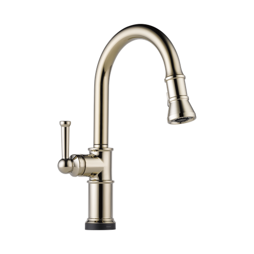 [BRI-64025LF-PN] Brizo 64025LF-PN ARTESSO Single Handle Pull Down Smart Touch Kitchen Faucet