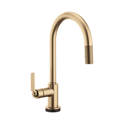 [BRI-64044LF-GL] Brizo 64044LF-GL Litze Smart Touch Pull Down Arc Spout Faucet Luxe Gold