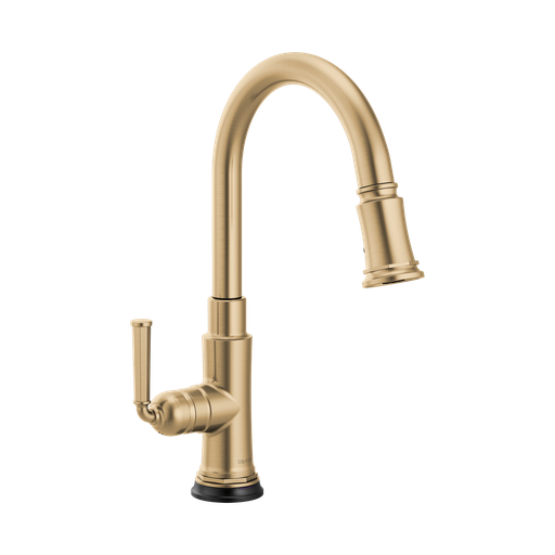 [BRI-64074LF-GL] Brizo 64074LF-GL Rook Pull Down Kitchen Faucet With Smart Touch Luxe Gold