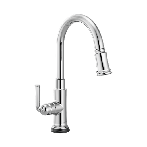 [BRI-64074LF-PC] Brizo 64074LF-PC Rook Pull Down Kitchen Faucet With Smart Touch Chrome