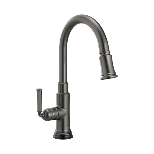 [BRI-64074LF-SL] Brizo 64074LF-SL Rook Pull Down Kitchen Faucet With Smart Touch Luxe Steel