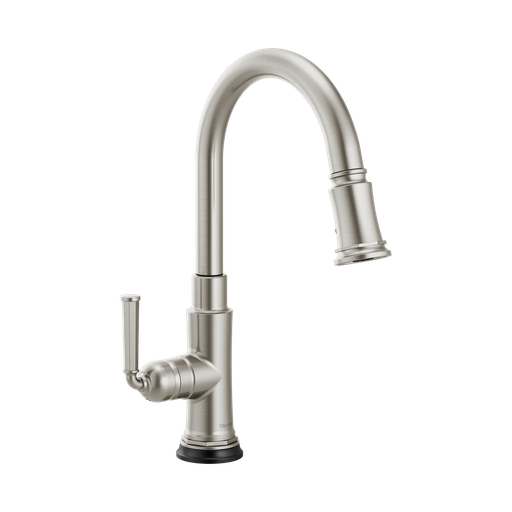 [BRI-64074LF-SS] Brizo 64074LF-SS Rook Pull Down Kitchen Faucet With Smart Touch Stainless