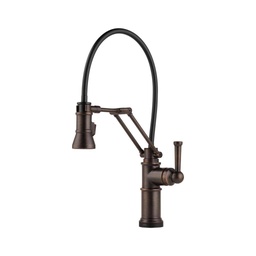[BRI-64225LF-RB] Brizo 64225LF Artesso Smart Touch Articulating Kitchen Faucet Venetian Bronze