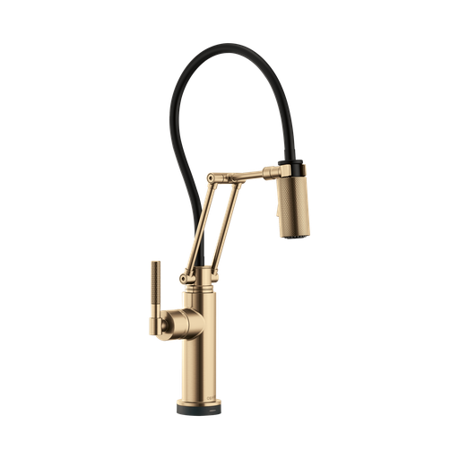 [BRI-64243LF-GL] Brizo 64243LF-GL Litze Smart Touch Articulating Faucet Luxe Gold