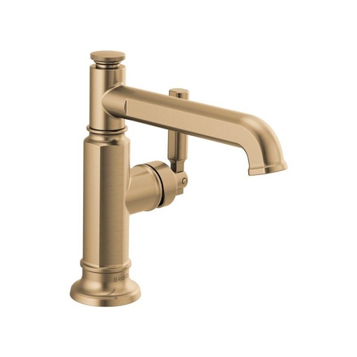 [BRI-65076LF-GL-ECO] Brizo 65076LF-GL-ECO Invari Single Handle Lavatory Faucet Luxe Gold