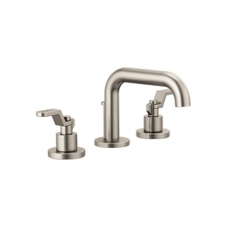 [BRI-65337LF-NKLHP] Brizo 65337LF Litze Widespread Lavatory Faucet Less Handles