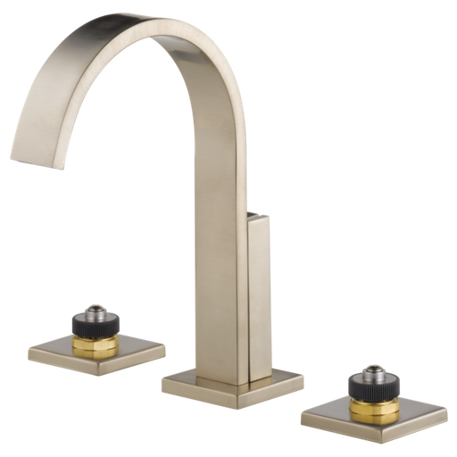[BRI-65380LF-BNLHP] Brizo 65380LF-BNLHP Siderna Widespread Lavatory Faucet Less Handles