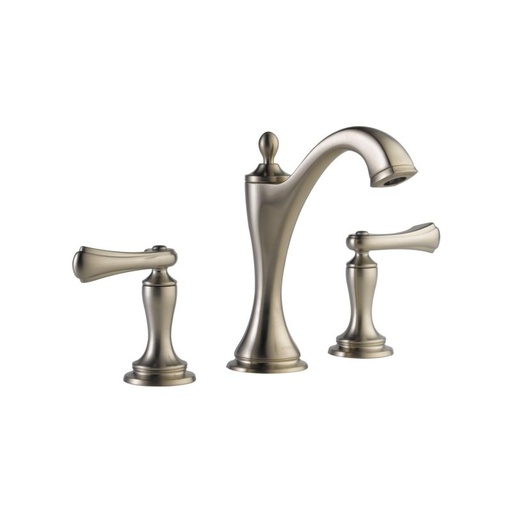[BRI-65385LF-BNLHP] Brizo 65385LF-BNLHP Charlotte Widespread Lavatory Faucet Less Handles Brushed Nickel