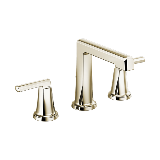 [BRI-65398LF-PNLHP] Brizo 65398LF-PNLHP Levoir Widespread Lavatory High Spout Less Handles Polished Nickel