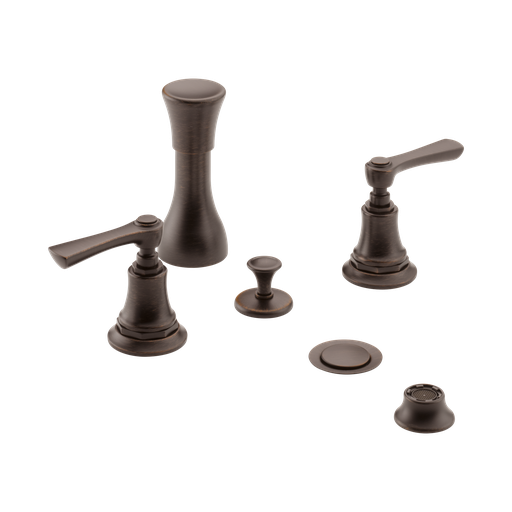 [BRI-68460-RBLHP] Brizo 68460-RBLHP Rook Widespread Bidet Less Handles Venetian Bronze