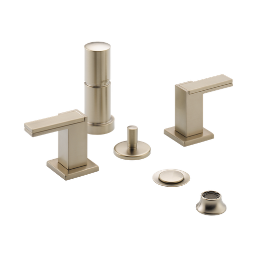 [BRI-68480-BNLHP] Brizo 68480-BNLHP Siderna Bidet Faucet Less Handles Brilliance Brushed Nickel