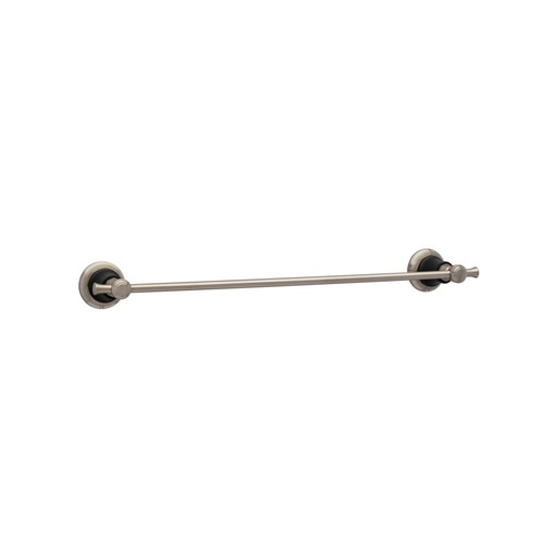 [BRI-691861-NKBL] Brizo 691861-NKBL Rook 18 Towel Bar Luxe Nickel Matte Black