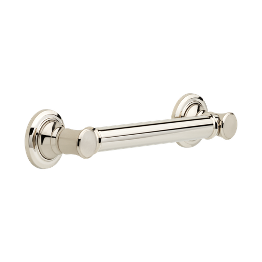 [BRI-69210-PN] Brizo 69210-PN Traditional 12" Classic Grab Bar Brilliance Polished Nickel